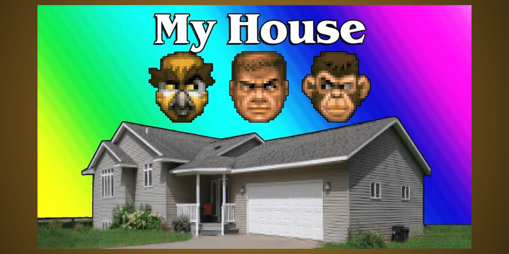 My House, Doom, datorspel, konst, computer games, Youtube,