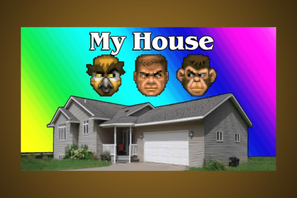 My House, Doom, datorspel, konst, computer games, Youtube,