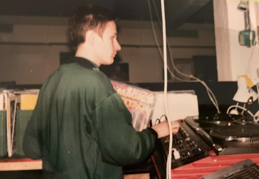 DJ Timo Kangas på Draupner.Foto: Helen Hammarberg