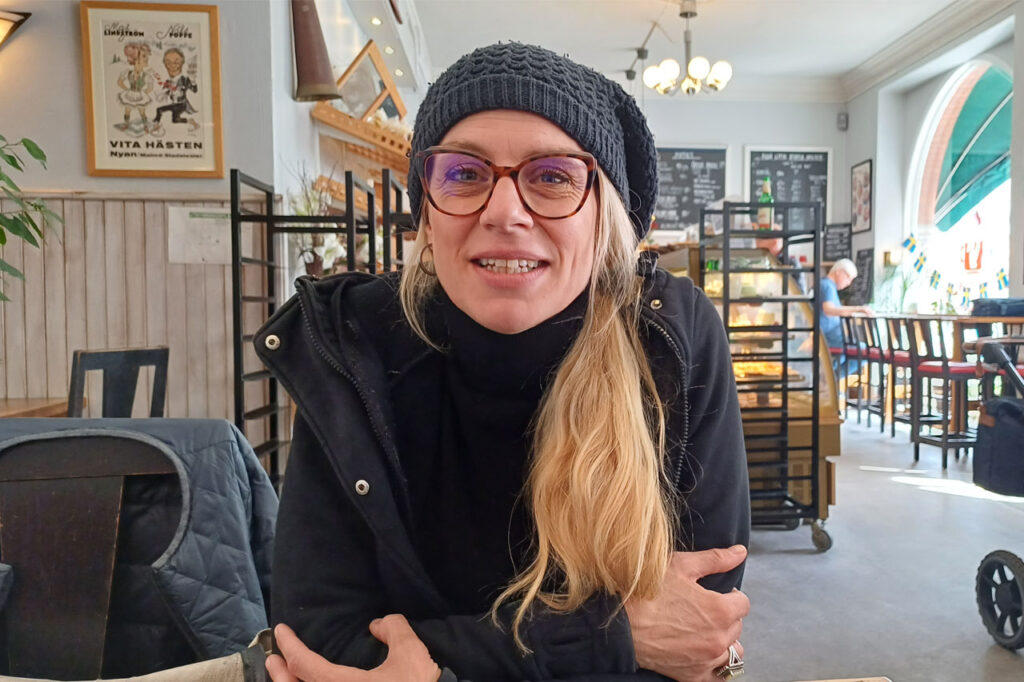 Översättaren Christine Bredenkamp. (Foto: Jytte Holmqvist)