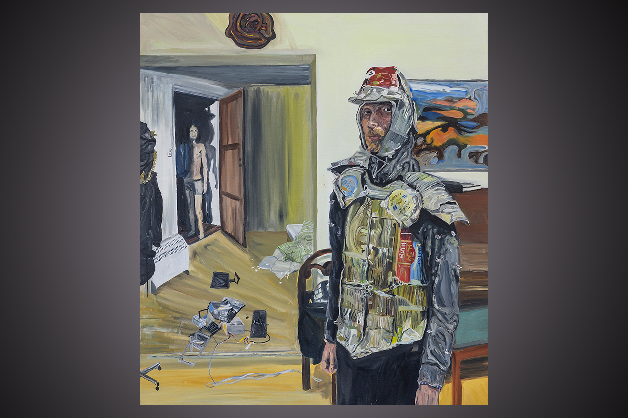 Jonatan Pihlgren, Göteborgs konsthall, konst, måleri, humor, skräck, expressivt måleri,