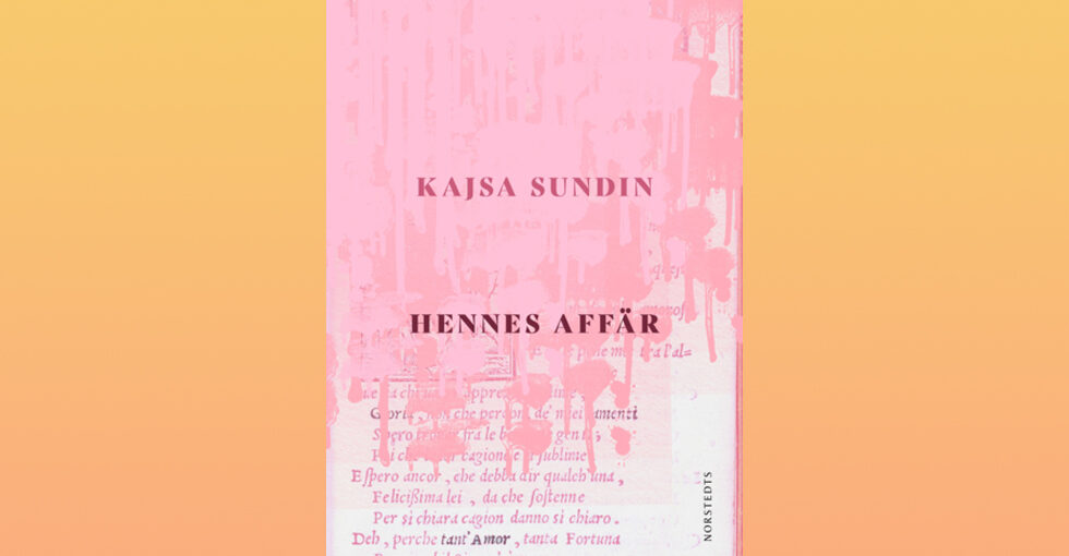 DIKTER. ”Hur var vår relation – den mellan boken och mig? En liten affär som förtrollade för stunden men som jag snabbt lämnade bakom mig,” skriver Erik Bovin som läst Kajsa Sundins aktuella diktsamling ”Hennes affär”. Kajsa Sundin, dikter, diktkonst, diktning, lyrik, poesi, Erik Bovin,