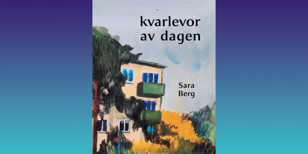 ”Sara Berg är, som jag uppfattar det, en poet som gräver där hon står. Jag hoppas på fler dikter.” Det skriver Erik Bovin som läst den aktuella ”Kvarlevor av dagen”. lyrik, poesi, poet, dikter, svenskspråkig litteratur, diktkonst
