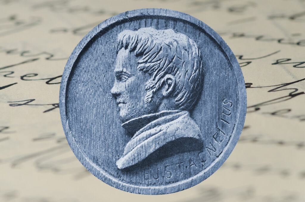 STAGNELIUS. Författaren Michael Economou presenterar i dag, den 1 april, ett osannolikt brev med Erik Johan Stagnelius som avsändare. Brevet, vars äkthet inte är bekräftad, offentliggörs nu för första gången i Magasin Opulens. Sensationellt litterärt brevfynd, litterära klassiker, Stagnelius, romantiken, 1 april, brev, brevfiktion,