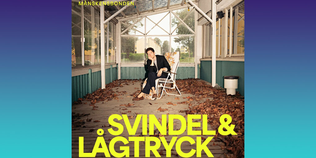 Månskensbonden briljerar med välskrivna låttexter, genomtänkt ljudbild och finlandssvensk charm. Det konstaterar Erik Bovin som lyssnat på det nya albumet ”Svindel och lågtryck”. finlandssvensk kultur, indiepop, musik, pop, skivnytt, låtskrivare, Finland, Österbotten,