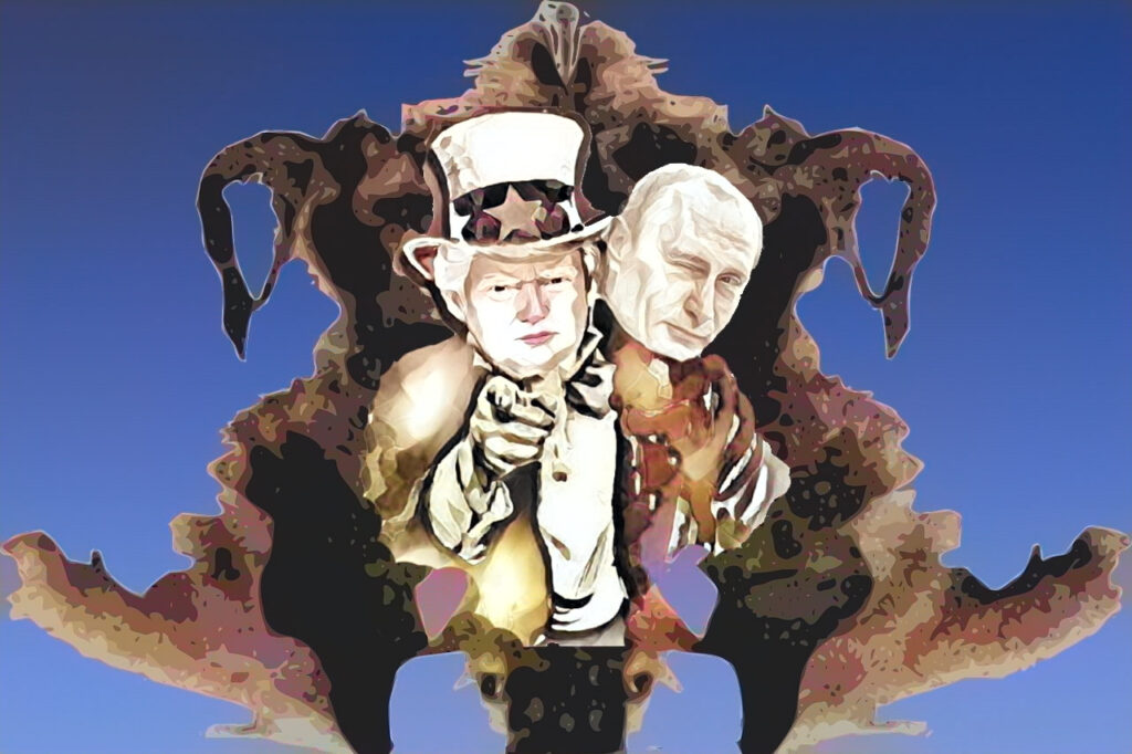 UKRAINAKRIGET. ”Detta blir en stresstest för old school-vänstern. Ska man nu plötsligt gilla USA för att det går ryska ärenden?” Det undrar Lars Thulin i veckans krönika. vänstern, Ukrainakriget, Trump, Putin, krig, Jan Guillou, Kajsa Ekis Ekman, Göran Greider, Lars Thulin, USA, Ryssland, Ukraina,