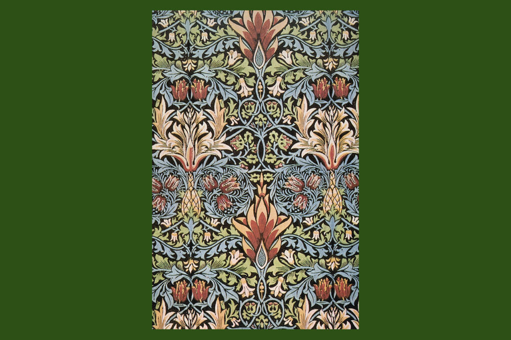 DESIGN. När mösterdesignern William Morris tog inspiration från Persien, Turkiet och arabvärlden fick han med sig ekon av en islamisk idévärld. En värld som fortsätter att genljuda i nutida svenska rum. Om detta skriver Jonas Otterbeck. islam, William Morris, design, formgivare, persisk kultur, konsthantverk,