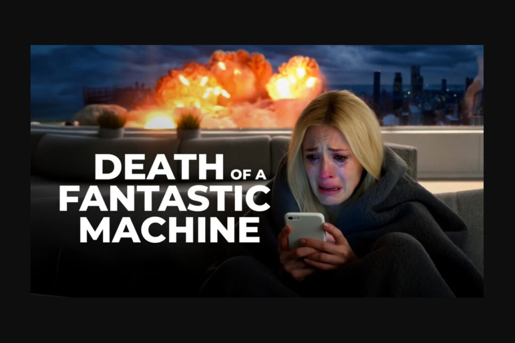 FILM. Ingela Brovik har sett den SVT Play-aktuella dokumentärfilmen ”Death of a Fantastic Machine”. Hon konstaterar att det är en viktig film som både skildrar filmmediets utveckling och belyser riskerna med AI-tekniken. film, dokumentärfilm, filmkonst, kortfilm, SVT Play, Ingela Brovik, ”And the King Said, What a Fantastic Machine”, svensk film, filmhistoria, filmvetenskap