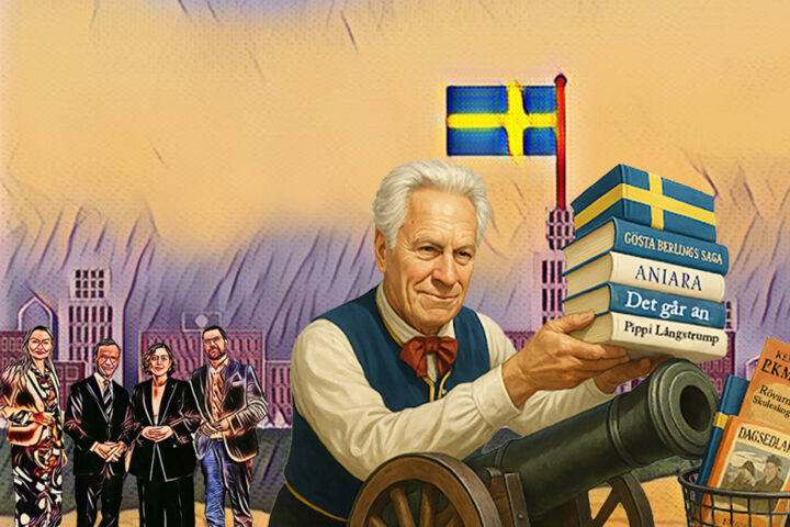 KULTURKANON. Med anledning av att Konungariket Sverige nu har fått en kulturkanon så ger de nådiga redaktörerna på systermagasinen Konkret och Opulens sin respektive onådiga syn på Canonicus Suecicus. Lars Trägårdh, Kulturkanon, Svensk kulturkanon, Tidöregeringen, Parisa Liljestrand