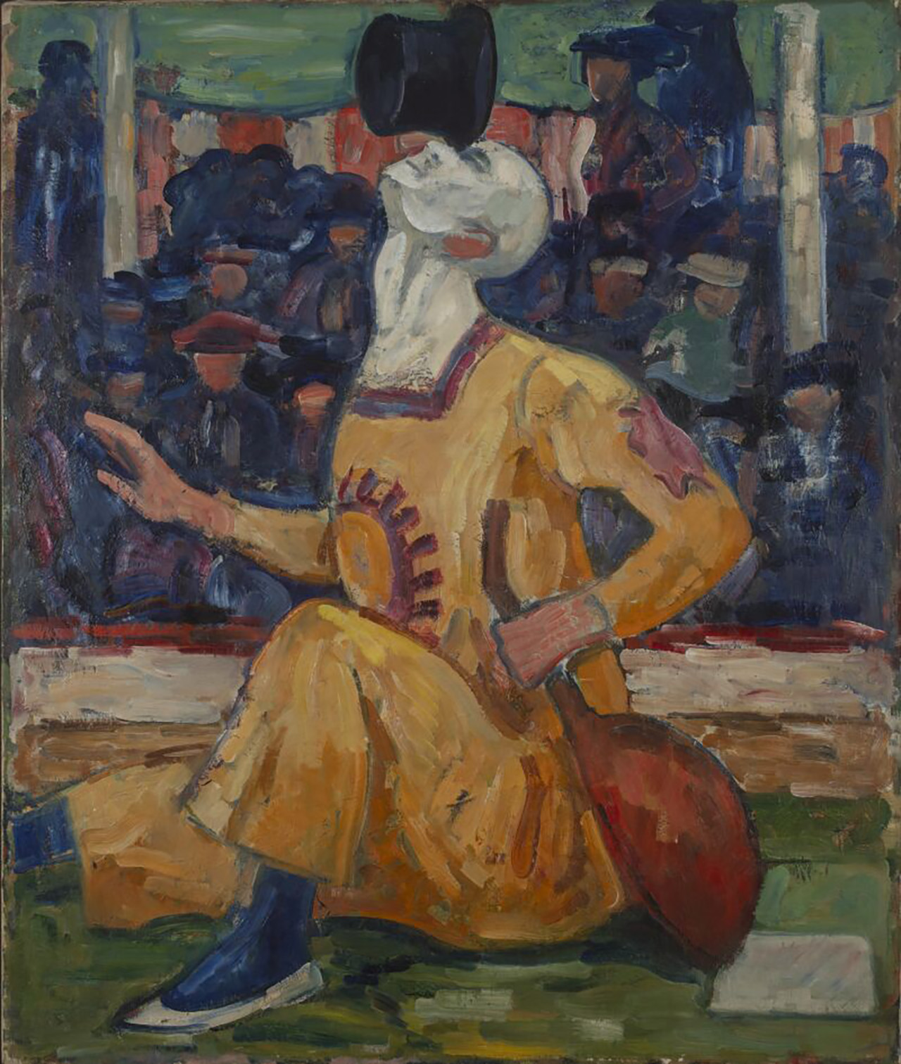 THIELSKA. ”Utställningen utgör ett glatt inslag i den dystra tid vi lever i just nu.” Anne Edelstam har sett jubileumsutställningen ”Det ljuva livet” på Thielska galleriet. Otte Sköld, Sigrid Hjertén, Gösta von Hennigs, konst, konstuställning, 1900-talskonst, modernismen, 