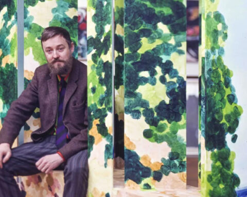 PÄR JOHANSSON. ”Det var i sättet att arbeta med rumslighet som konstnären Pär Andersson på ett alldeles eget sätt skapade magi.” Det skriver Maria Johansson som sett en retrospektiv utställning på Konstakademien. retrospektiv, Maria Johansson, utställning, offentlig konst, konstakademien, svensk konst,