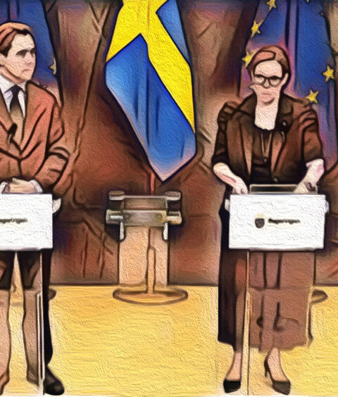 SOFIA THORESDOTTER. Här i vår avdelning för satir fortsätter vi nu med dagsverser. I dag debuterar Sofia Thoresdotter i Opulens med en vers om svenska vapenaffärer. Dagsvers, dikter, satir, Tidölaget, Underskruvat, utrikespolitik, vapenexport, Maria Stenergard Malmer, Benjamin Dousa,,