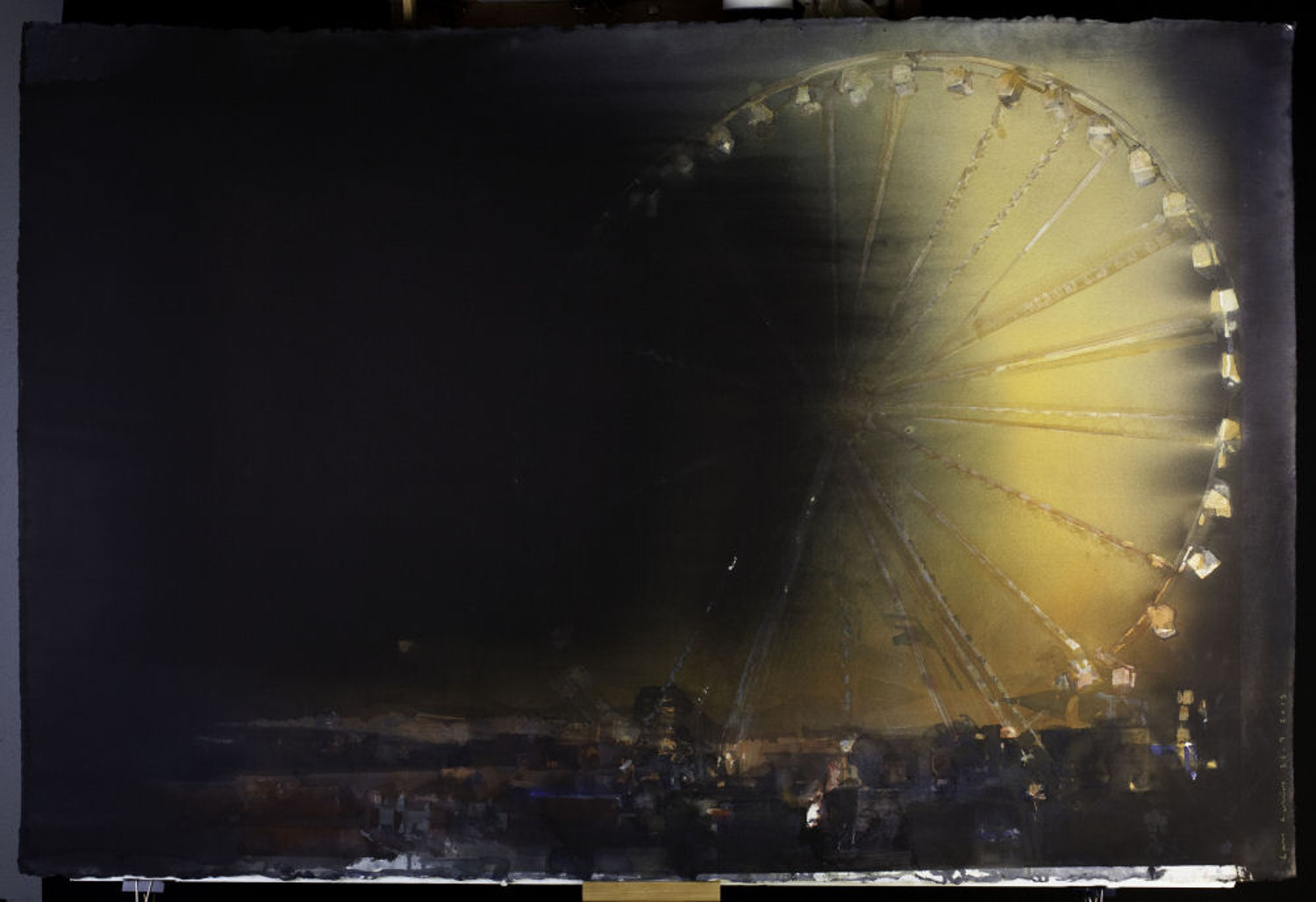 Lars Lerin har köpt konsthallen i Kabusa på Österlen och invigning sker nästa år. Jytte Holmqvist ser fram emot detta och tecknar här ett porträtt av såväl konstnären som det österlenska landskapet.  