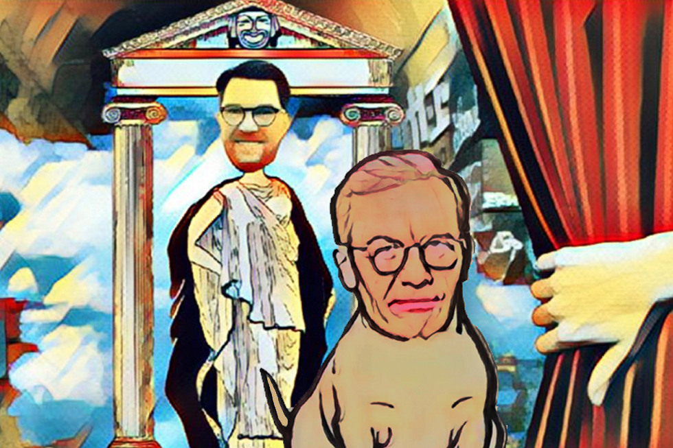 Kristersson. SATIR. Samuel Andersson har skrivit en dagsvers angående hur uppenbart det är att Ulf Kristersson har tappat kontrollen över SD-samarbetet genom sin närvaro på SD:s landsdagar.