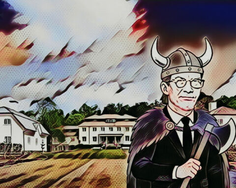 Dagsvers. Samuel Andersson har tidigare medverkat med dagsvers i vår systertidning Konkret. Nu debuterar han här i Opulens avdelning för satir med en vers om Harpsund och Sveriges statsminister. Ulf Kristersson, satir, dagsvers, Tidölaget, korruption,