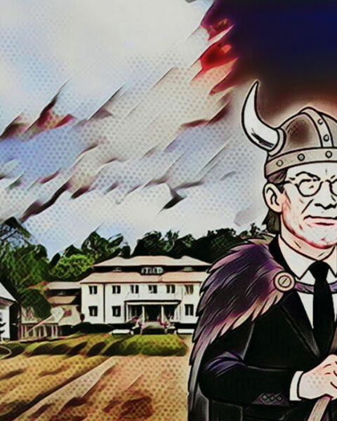 Dagsvers. Samuel Andersson har tidigare medverkat med dagsvers i vår systertidning Konkret. Nu debuterar han här i Opulens avdelning för satir med en vers om Harpsund och Sveriges statsminister. Ulf Kristersson, satir, dagsvers, Tidölaget, korruption,