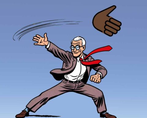 VITA MÄN. Bör inte vita män våga stå för sin identitet? Den frågan tar Lars Thulin upp och besvarar i veckans krönika.