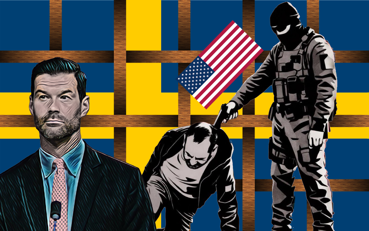 ICE. SATIR. Samuel Andersson har skrivit en dagsvers om hur vi i Sverige är snara att kritisera amerikanska ICE, trots att svenska Migrationsverket – i samarbete med polisen – bara är snäppet mer humana i sin behandling av flyktingar som ska utvisas.