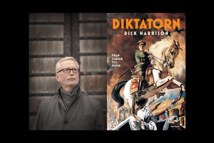 DIKTATURENS HISTORIA. Dick Harrison tar sig an diktaturens historia i sin nya bok och följer auktoritära tendenser från antikens tyranner till dagens ledare som Putin och Trump.