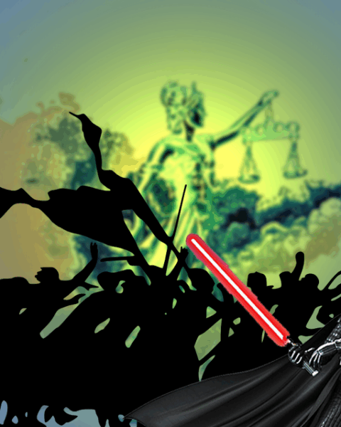 SD. ”Trenden är tydlig. Folkdomstolar kan få överta rättskipningen om man inte gillar den traditionella i vår lagbok. Politisk makt kan få styra rättsapparaten.” Det skriver Lars Thulin med utgångspunkt i att SD lagt sig i rättsväsendets jobb.