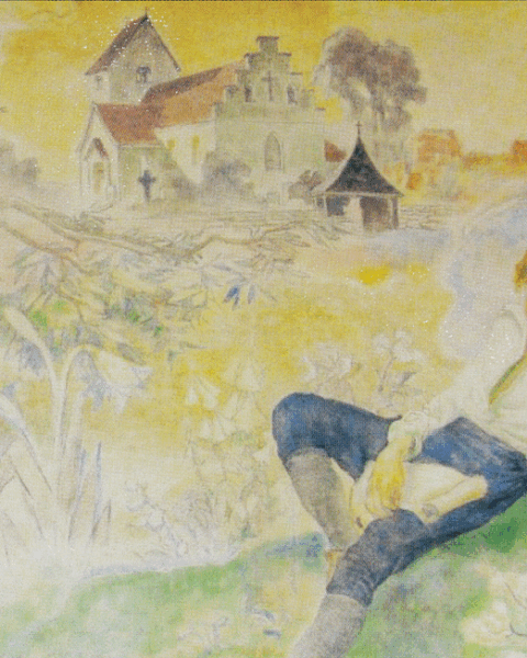 STAGNELIS. LYRIK. Michael Economou har skrivit en dikt om en vandring i de öländska spåren av pojken Erik Johan Stagnelius. Diktens titel är hämtad från Stagneliusdikten ”Barndomsminne”.