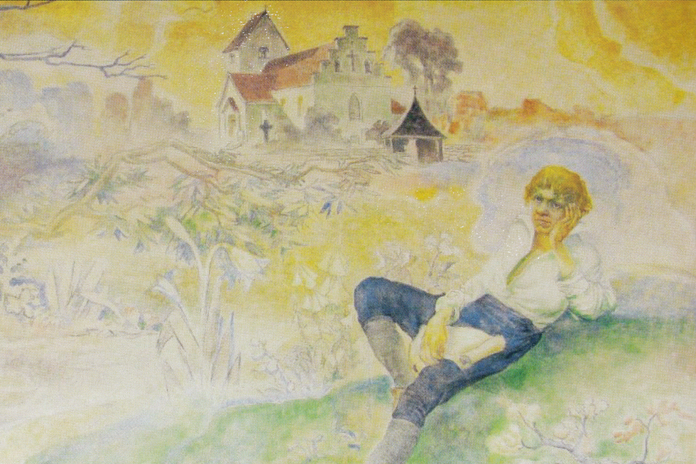 STAGNELIS. LYRIK. Michael Economou har skrivit en dikt om en vandring i de öländska spåren av pojken Erik Johan Stagnelius. Diktens titel är hämtad från Stagneliusdikten ”Barndomsminne”.