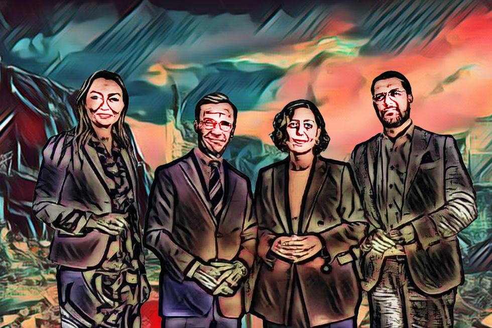 RÖVARVISA. Henrik Vinge (SD) säger att regeringen måste lägga på ett kol om de ska hinna fullfölja Tidöavtalet innan det är dags för folket att rösta. Sofia Thoresdotter kommenterar detta med en ”Rövarvisa”.