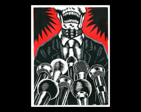 Vi kan i dag presentera en dikt av Peter Stewart. Det gör vi i kombination med ett konstverk av Ola Åstrand som vid det här laget medverkat ett flertal gånger i Opulens med såväl texter som bilder.