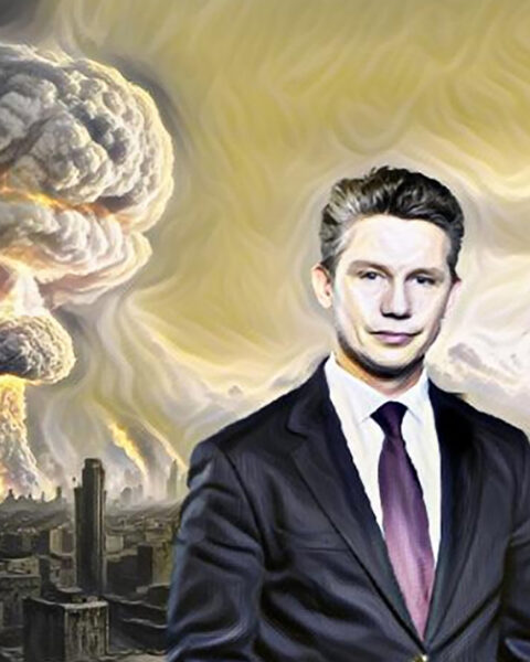 Kärnvapenparaply. SATIR. Sofia Thoresdotter har skrivit en dagsvers med anledning av försvarsminster Pål Jonsons tal om kärnvapen på svensk mark.