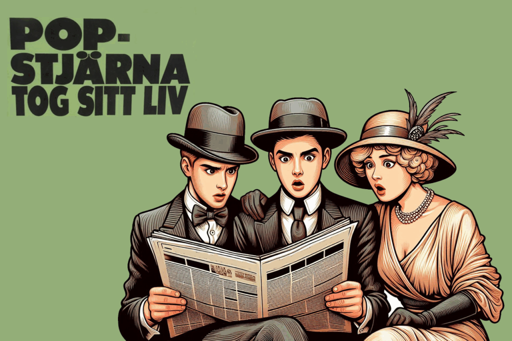 SJÄLVMORD. MEDIEKRITIK. I veckans krönika riktar Lars Thulin stark kritik mot hur idolers vurm för självmord lyfts fram i medierna.