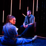 Shifters. TEATER. ”En fullträff från Riksteatern!” Så lyder Lena Torquato Lidéns omdöme efter att ha sett ”Shifters”. ”Ett böljande kammarspel mellan två människor som har en kärlekshistoria bakom sig och möts igen.”