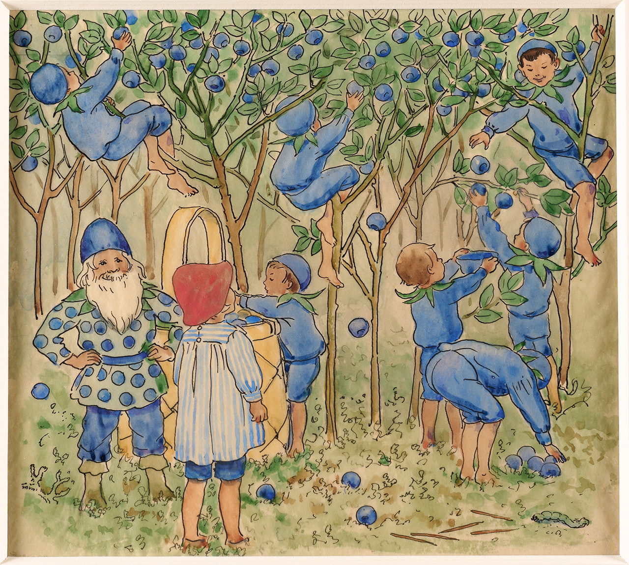 Elsa Beskows underbara bilderUTSTÄLLNING. Anne Edelstam har varit på Thielska galleriet och med stor behållning tagit del av Elsa Beskows bildvärld.