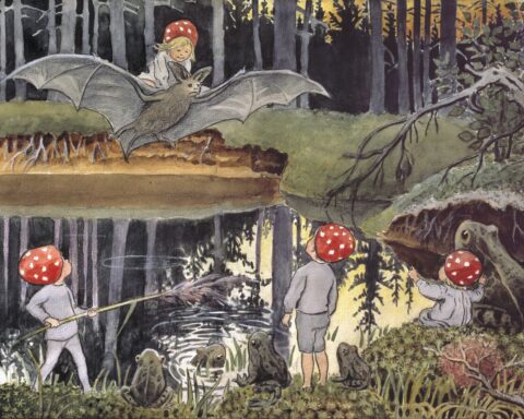 Elsa Beskows underbara bilder UTSTÄLLNING. Anne Edelstam har varit på Thielska galleriet och med stor behållning tagit del av Elsa Beskows bildvärld.