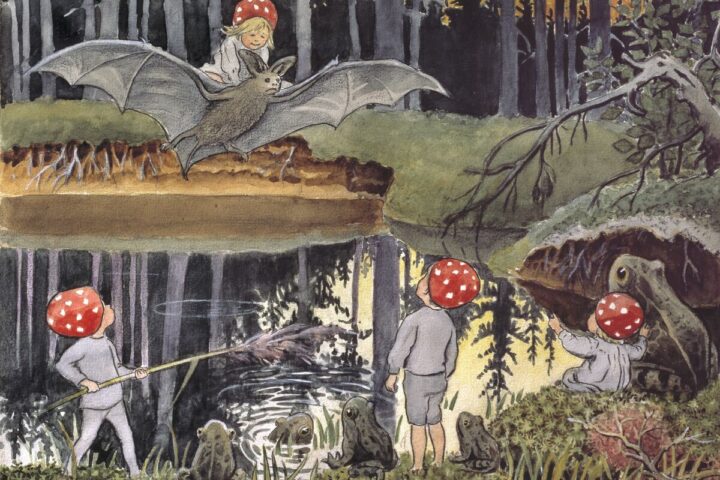 Elsa Beskows underbara bilder UTSTÄLLNING. Anne Edelstam har varit på Thielska galleriet och med stor behållning tagit del av Elsa Beskows bildvärld.