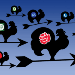 POLITIK. I veckans krönika skriver Lars Thulin om hur ett visst parti kan styra både landet och debatten eftersom de övriga sju blivit vindflöjlar. SD, V, S, KD, M, L, C, MP, Valåret 2026, Lars Thulin,