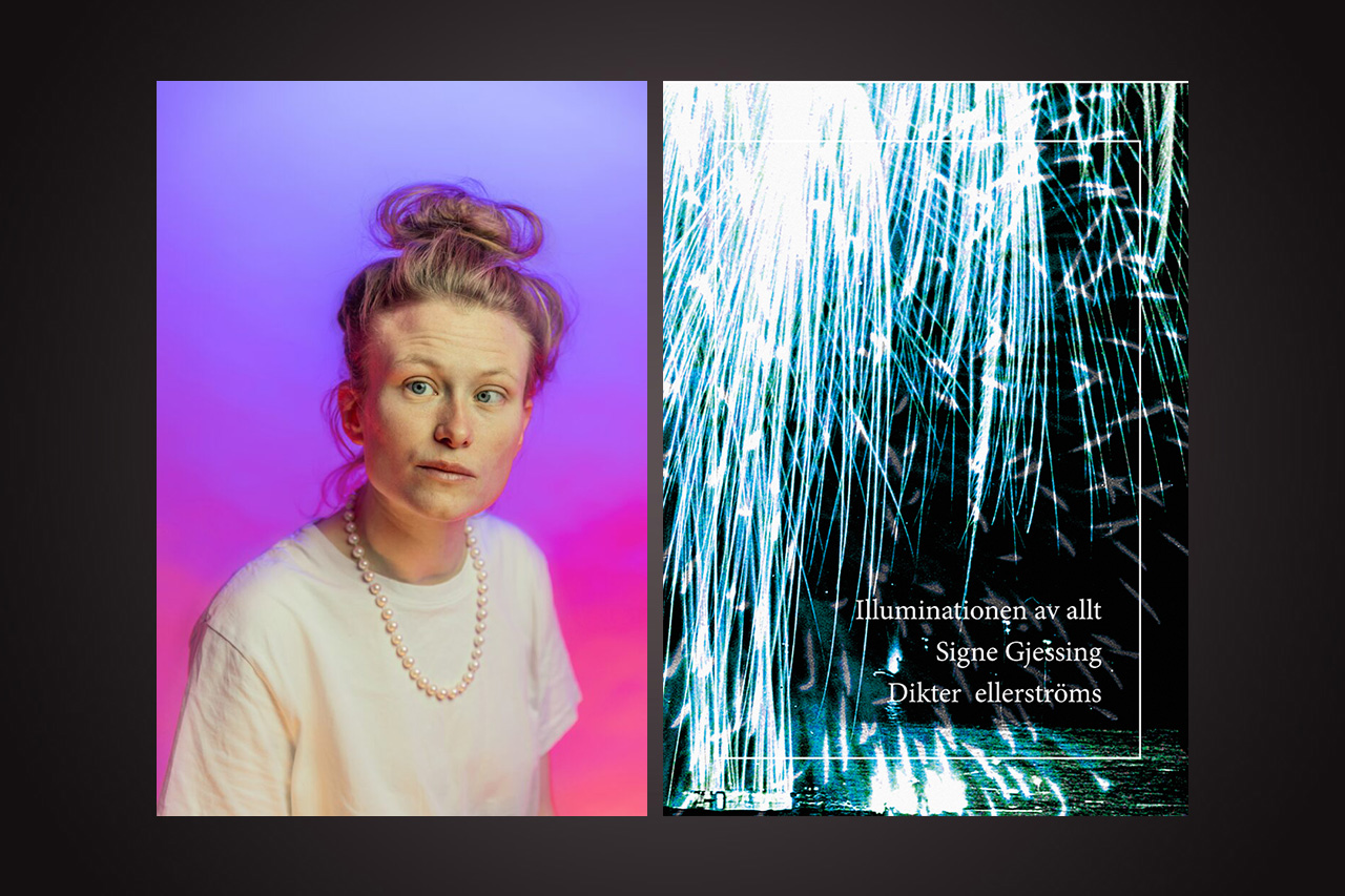 ”Signe Gjessings djärva och oförutsägbara poesi skapar en stark närvarokänsla,” skriver Erik Bovin, som läst den visionära diktsamlingen ”Illuminationen av allt”. Han finner den ytterst läsvärd.