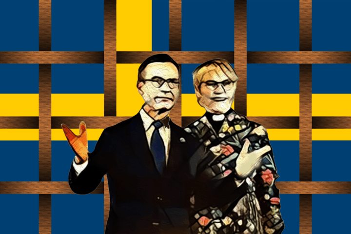 SATIR. Samuel Andersson har skrivit en dagsvers om den omdiskuterade Fållöknastiftelsen där statsminister Ulf Kristerssons fru prästen Birgitta Ed sitter i sty-relsen. I samma kristna anda som stiftelsen ifråga, bygger dagsversen på barnbönen ”Gud som haver barnen kär”.