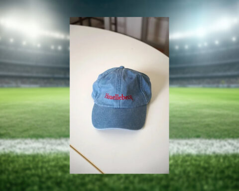 FOTBOLLS-VM. Sent i kväll ställs Sveriges herrlandslag mot Frankrike i fotbolls-VM. När Sebastian Saar får reda på att Sveriges målvakt Jacob Widell Zetterström bär en Houellebecq-keps startar ett flöde av tankar