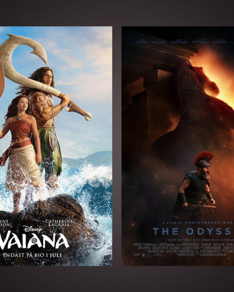 Sevärda havsäventyr på bio – ”The Odyssey” och ”Vaiana” - FILM. Ingela Brovik skriver om havsäventyr på bio sommaren 2026. Det rör sig om storfilmen ”The Odyssey” och nyfilmatiseringen ”Vaiana”.
