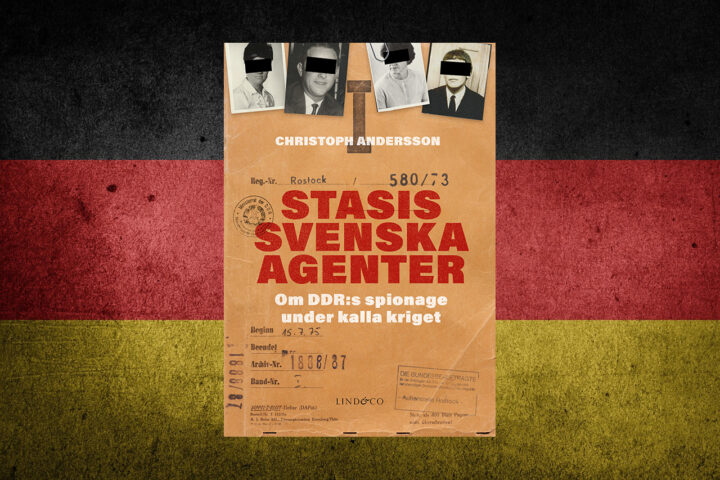 Veckans DDR. SAKPROSA. Jesper Nordström skriver i Veckans DDR om Christoph Anderssons aktuella bok ”Stasis svenska agenter.